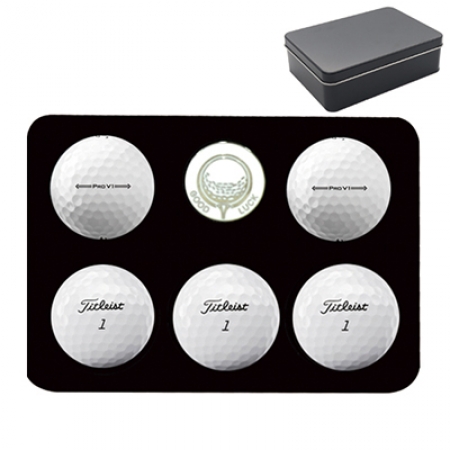 타이틀리스트 뉴PROV1 5구 볼마커 틴케이스 #2