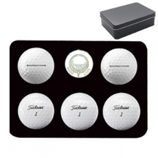 타이틀리스트 PROV1 5구 볼마커 틴케이스