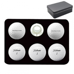 타이틀리스트 PROV1 5구 볼마커 틴케이스