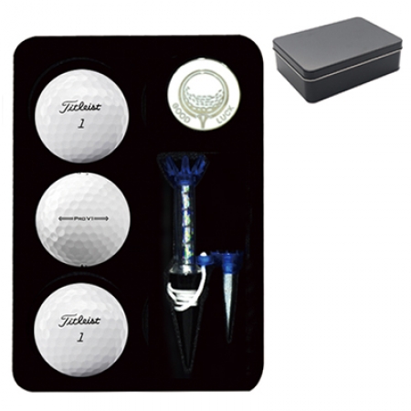 타이틀리스트 뉴PROV1 3구 볼마커 자석티 틴케이스 #2