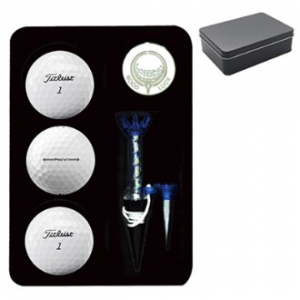 타이틀리스트 PROV1 3구 볼마커 자석티 틴케이스