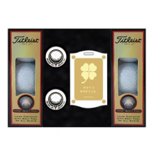 타이틀리스트 HVC 6구 볼마커 2조 순금 네임텍 싸바리