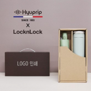 협립 3단 50 암막 데이지 완전 자동 우양산 + 락앤락 메트로 투웨이 텀블러 세트