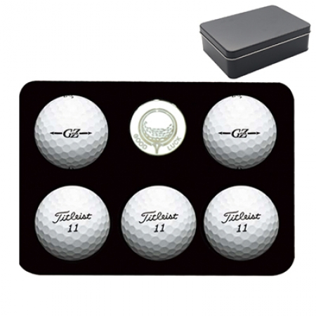 타이틀리스트 그란제 5구 볼마커 틴케이스 세트 #2