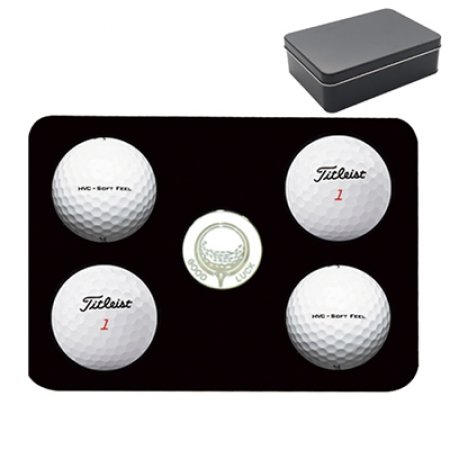 타이틀리스트 뉴HVC 4구 볼마커 틴 케이스 #2
