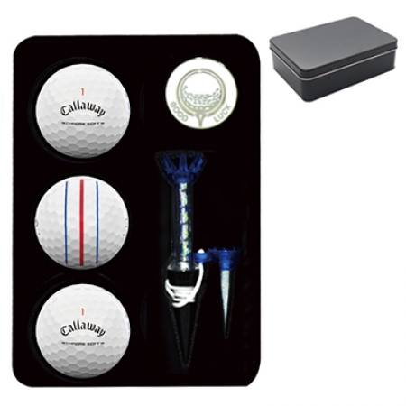 캘러웨이 매직 크롬 TT 3구 볼마커 자석티 틴 #2