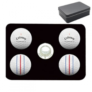 캘러웨이 매직 크롬 TT 4구 볼마커 틴 케이스