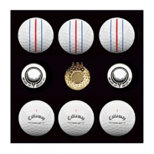 캘러웨이 매직 크롬 TT 6구 볼마커 2조 싸바리 케이스