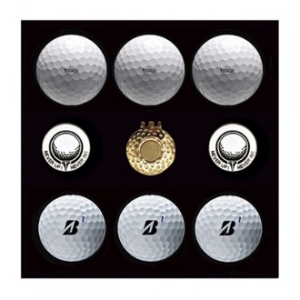 브리지스톤 매직 투어 bXS 6구 볼마커 2조 싸바리 케이스