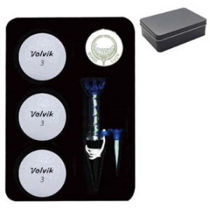 볼빅 매직 new 화이트 3구 볼마커 자석티 틴케이스