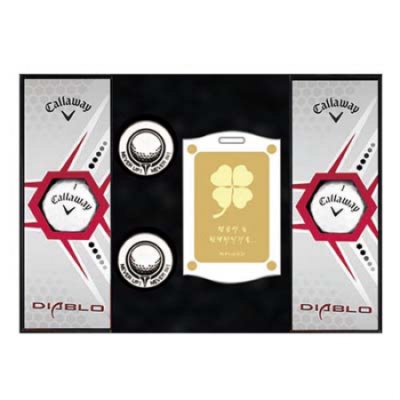 캘러웨이뉴디아블로 6구 볼마커 2조 순금 네임텍 싸바리 #2