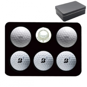 브리지스톤 투어 B XS 5구 볼마커 틴케이스