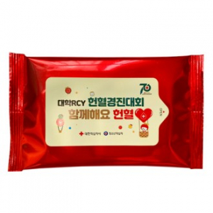 녹색나라 메탈레드 물티슈 (10매)