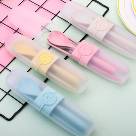 휴대용 캠핑 수저세트 수저포크세트 행사품 사은품 #3