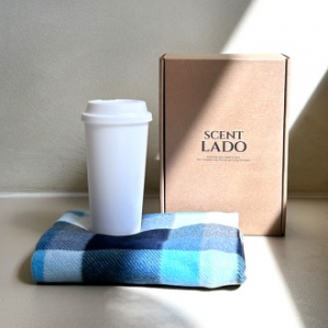 센트라도 네이처 담요+키링 텀블러 세트