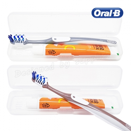 뉴 오랄비 크로스액션 세정력칫솔 페리오 칫솔치약세트 #4