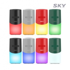 스카이 붐 네온 블루투스 5.3 스피커 N2 5W 생활방수 IPX4 LED