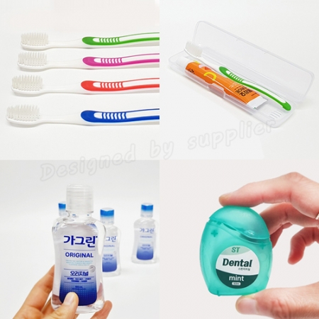 오랄케어 326 페리오 가그린 100ml 스펀지 치실 3호 미세모 칫솔치약 선물세트 #5