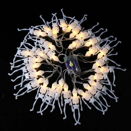 30구 LED 뼈다귀 가랜드 전구 4.5M 할로윈장식 줄전구 (4.5M) #3