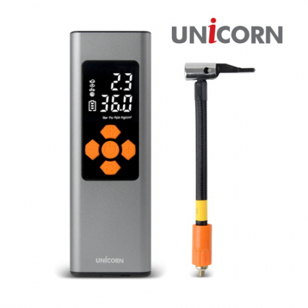 유니콘 6000mAh 대용량 타이어 공기주입 에어펌프 보조배터리 자전거 자동차 휴대용 공기주입기 CTP-6000M #6