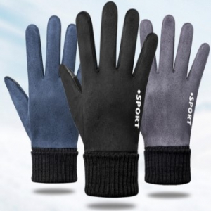 스웨이드 기모 장갑, 따뜻한 장갑 터치장갑, 방한장갑