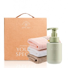 선물세트 2P 비건 퍼퓸 핸드워시포레스트 + 타올