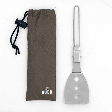 캠핑랜드 미니 접이식 뒤집개 / 캠핑용 스텐 뒤집개 #4
