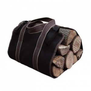 파이어 캠핑 장작 수납가방, 감성 불멍 보관 장작 캐리어 (블랙)