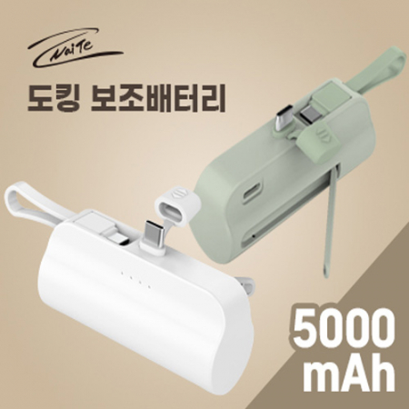 나이테 ST-AB100 도킹형 보조배터리 5000mAh C타입 #2