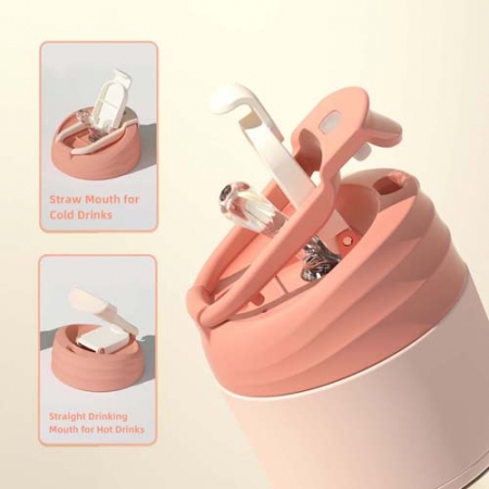 바블로브 파스텔 보온보냉 대용량 스텐텀블러 트라이탄물병 2종 선물세트 #6