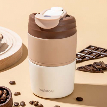 바블로브 보온보냉 파스텔 스텐 텀블러400 #5