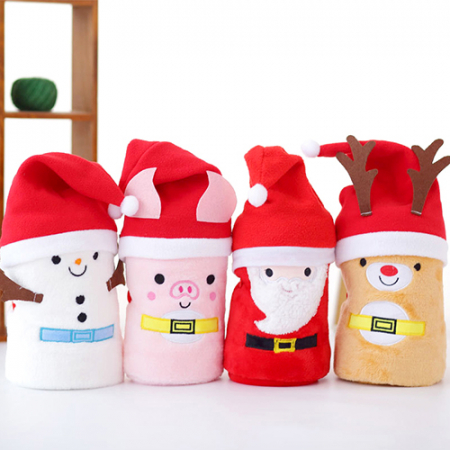 메리 크리스마스 무릎담요 쿠션담요 미니담요 캐릭터담요 차량담요 #2