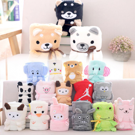 오손도손 동물 무릎담요 캠핑담요 차량담요 캐릭터담요 포근한담요 #3