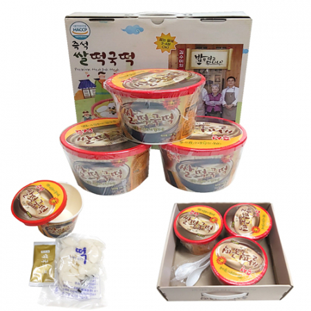 [김수미의 즉석 쌀떡국 떡] 스티커 부착가능 / 즉석 떡국 / 떡국 #3