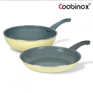 [쿠비녹스] 인덕션 파스텔로 2종 세트 (28cm프라이팬 / 28cm궁중팬)