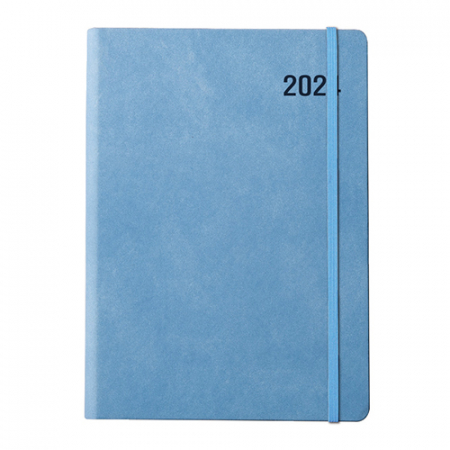 양장 파스텔 블루 밴드형 다이어리 25절 32절 #2