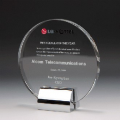 퇴직 감사패 크리스탈 상패 퇴임 송공패 장기근속 공로패 E1181