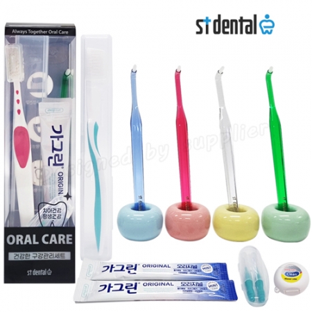 오랄케어 큐빅 클리오 R캡 가그린 2p 8호 칫솔 선물세트 #4