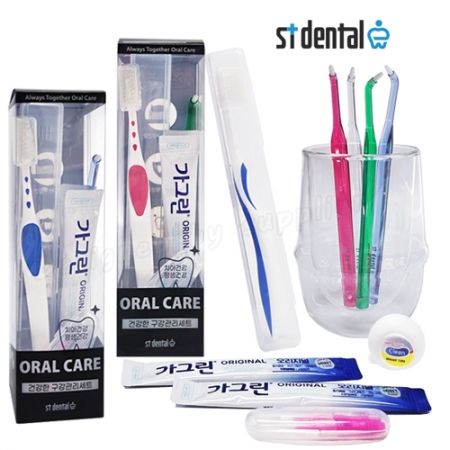 오랄케어 큐빅 클리오 R캡 가그린 2p 8호 칫솔 선물세트 #3