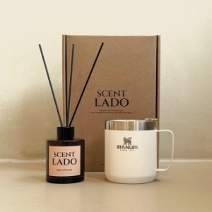 센트라도 디퓨저 150ml + 스탠리 클래식 진공캠프 머그 세트