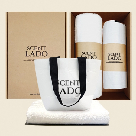 센트라도 송월 타올 (수건) + 에코 타포린 가방 세트 #3