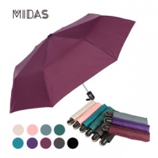 Midas3단 솔리드 칼라 전자동 우산