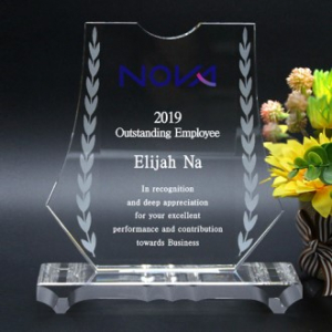 감사패 공로 퇴임 기념 크리스탈 방패 상패 제작 BP