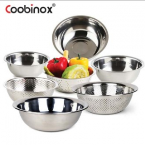 [쿠비녹스] 믹싱볼 쌀함박 채반 7종 세트(CO-1161)