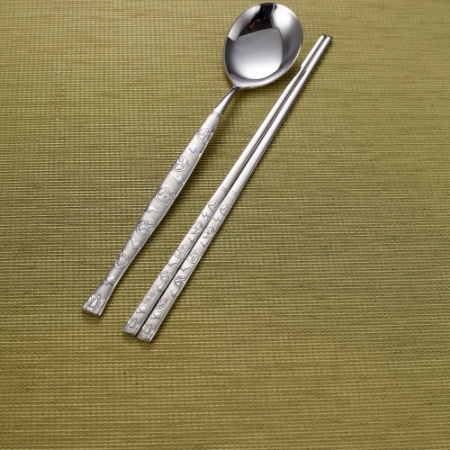 청자 티타늄 5인용 수저 #3