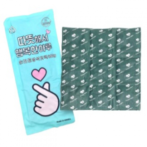 따뜻해서 행복한 하루 방석 핫팩 400g 30x30cm