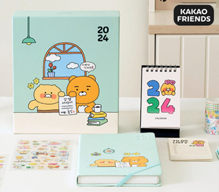 2024 갓생 위클리 다이어리 세트 라이언 춘식 #2