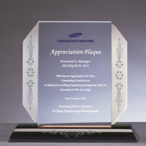 크리스탈 상패 392