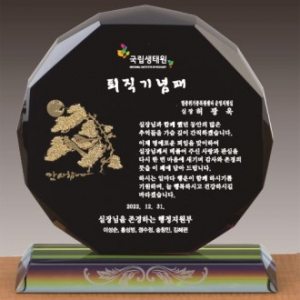 크리스탈 상패 395