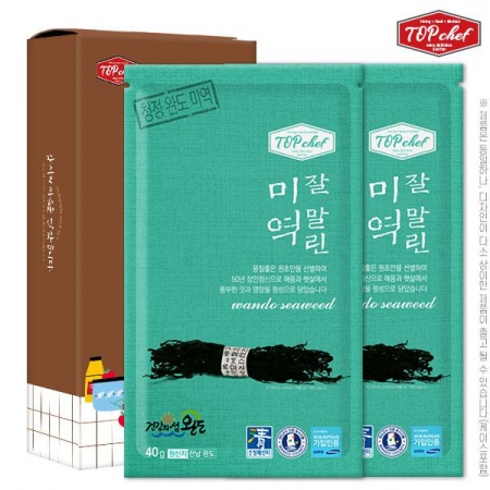DO 탑셰프 청정 완도 미역 40g 2P #2